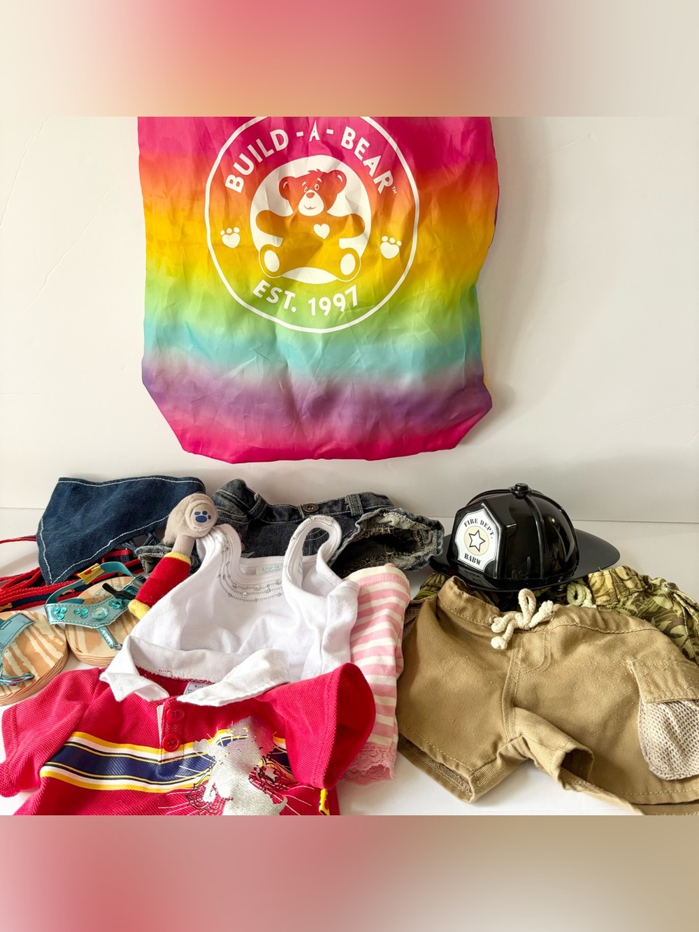 Build a Bear Workshop Clothes Shoes Accessories Lot
